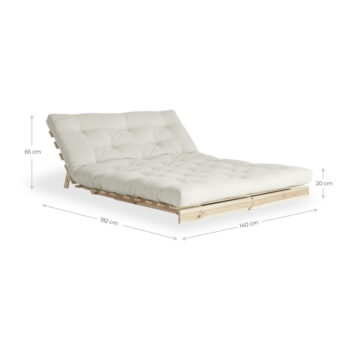 Variabilná pohovka Karup Design Roots Raw/Creamy – Obrázok 4