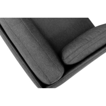 Tmavosivé polstrované záhradné kreslo Dandy – Sit Sit - Image 11