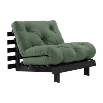 Zelené kreslo Roots Black Night – Karup Design - Image 2