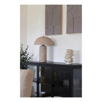 Krémová stolová lampa (výška 49,5 cm) Astley – House Nordic – Obrázok 2