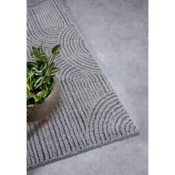 Sivý behúň 80x240 cm Chappe Light Grey – Elle Decoration – Obrázok 3