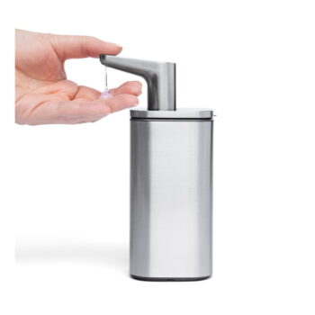 Dávkovač mydla z nerezovej ocele v striebornej farbe 295 ml - simplehuman - Image 5