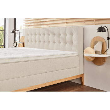 Béžová boxspring posteľ 180x200 cm Westwood – Rojaplast – Obrázok 3