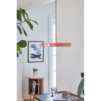 Ružové LED závesné svietidlo s kovovým tienidlom ø 31 cm Asteria Mini – UMAGE - Image 2