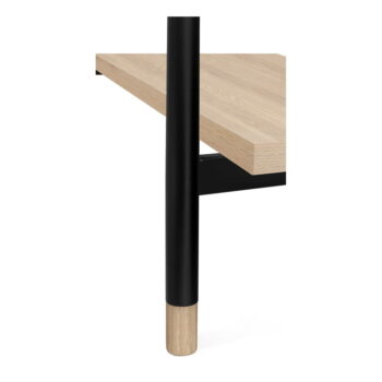 Konferenčný stolík s doskou v dubovom dekore v prírodnej farbe 60x120 cm Jugend - Woodman - Image 5