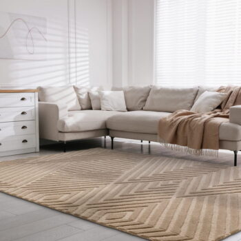 Svetlohnedý vlnený koberec 160x230 cm Hague – Asiatic Carpets - Image 2