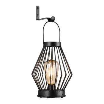 LED solárne vonkajšie svietidlo (výška 31 cm) Merida – Trio - Image 5