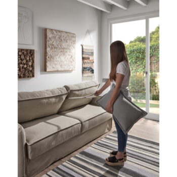 Sivá rozkladacia pohovka Kave Home Samsa - Image 6