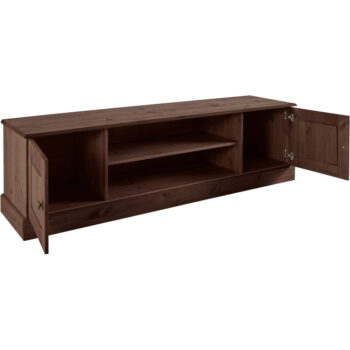 Hnedý TV stolík z borovicového dreva 45x40 cm Mille – Støraa - Image 3