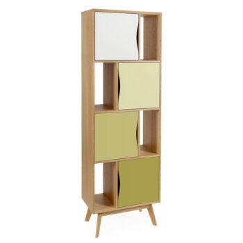 Zelená knižnica Woodman Avon Narrow Olive - Image 3