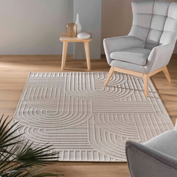 Krémový koberec 160x230 cm Ezio – douceur d'intérieur - Image 3
