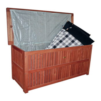 Hnedý záhradný úložný box Plano – Garden Pleasure - Image 4
