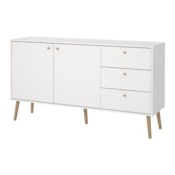Biela nízka komoda 149x82 cm Bodo – Tvilum - Image 7