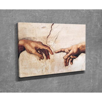 Nástenná reprodukcia na plátne Michelangelo, 40 × 30 cm – Obrázok 4