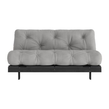 Sivá rozkladacia pohovka 160 cm Roots Black Night – Karup Design