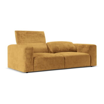 Okrovožltá pohovka 234 cm Cruz – Micadoni Home - Image 3