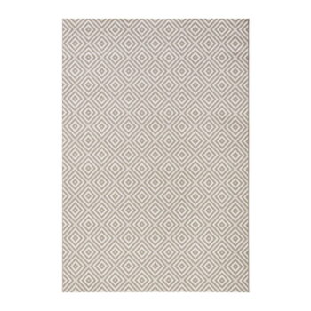 Sivý vonkajší koberec NORTHRUGS Karo, 140 × 200 cm - Image 5