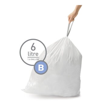 Sťahovacie vrecia na odpadky v súprave 30 ks 6 l B – simplehuman - Image 4