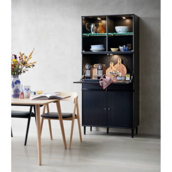 Tmavosivá vinotéka 89x76 cm Mistral 004 - Hammel Furniture - Image 4