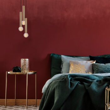 Závesné svietidlo v zlatej farbe ø 22 cm Tempo – Opviq lights – Obrázok 3