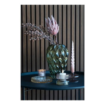 Zelená sklenená ručne vyrobená váza – House Nordic - Image 2