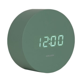 Digitálny budík ø 9 cm Spry Round – Karlsson – Obrázok 5