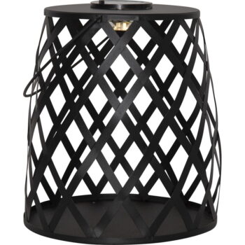 Čierny LED lampáš Star Trading Calabria, výška 28 cm - Image 2