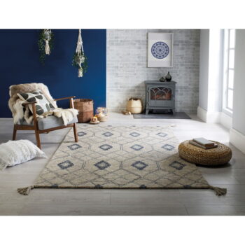 Sivý vlnený koberec Flair Rugs Diego, 160 x 230 cm - Image 5