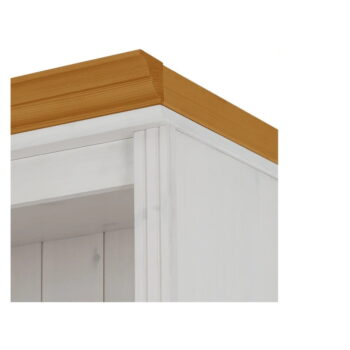 Biela knižnica z borovicového dreva 370x223 cm Anita – Støraa - Image 6