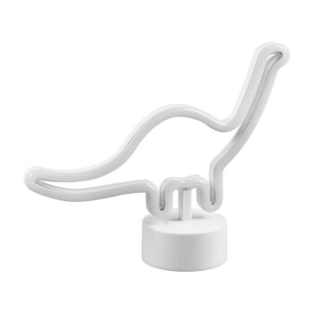 Biela LED stolová lampa (výška 20 cm) Bronto - Trio – Obrázok 3