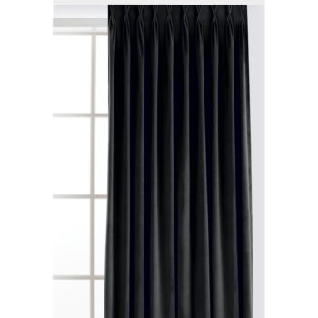 Čierny zamatový dimout záves 265x270 cm Velto – Filumi - Image 9