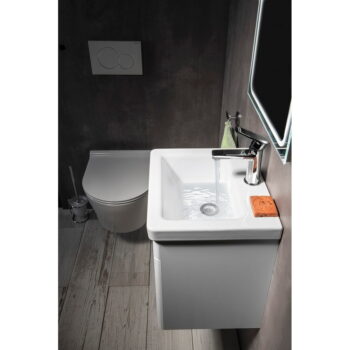 Biele keramické umývadlo 40x35 cm City – Sapho - Image 2
