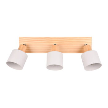 Bodové svietidlo v bielo-prírodnej farbe ø 9 cm Shanti – Trio - Image 3
