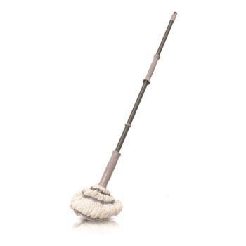 Bielo-sivá hlavica na mop z mikrovlákna Addis Twist - Image 2