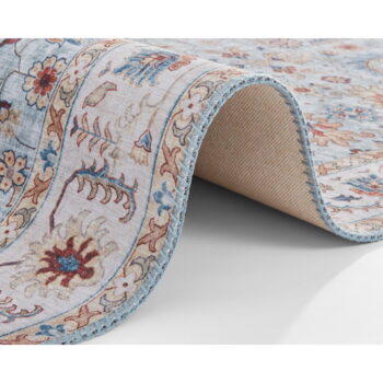 Modro-béžový koberec Nouristan Vivana, 80 x 150 cm – Obrázok 5