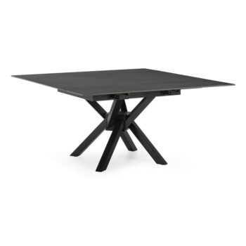 Rozkladací jedálenský stôl s prídavnou doskou s doskou z kameňa 90x150 cm Arlene – Marckeric - Image 10