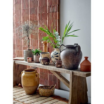 Krémová váza z kameniny (výška 24 cm) Heikki – Bloomingville - Image 2