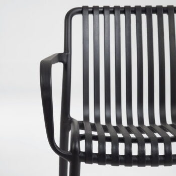 Čierna záhradná stolička Kave Home Isabellini - Image 6