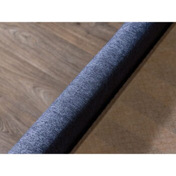Tmavomodrá čalúnená dvojlôžková posteľ s úložným priestorom a roštom 180x200 cm Garancia – Bobochic Paris - Image 3