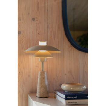 Béžová LED stmievateľná stolová lampa (výška 37 cm) Cole – Zuiver – Obrázok 6