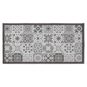 Sivý prateľný behúň 50x120 cm Persane – douceur d'intérieur - Image 2
