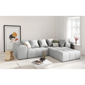 Sivý modul pohovky Rome - Cosmopolitan Design - Image 6