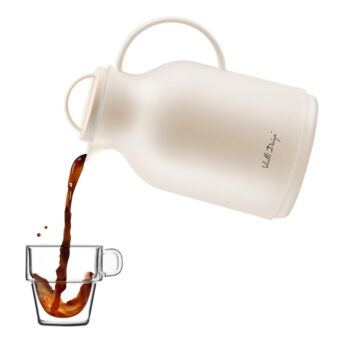 Béžová termoska Vialli Design, 1 l - Image 4
