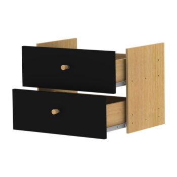 Čierny modulárny policový systém 43x33 cm Z Cube - Tenzo - Image 3