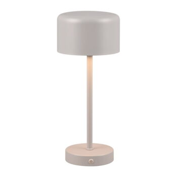 Svetlosivá LED stolová lampa so stmievačom (výška  30 cm) Jeff – Trio - Image 3
