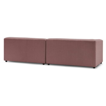 Tmavoružová pohovka 324 cm Kleber - Bobochic Paris - Image 11