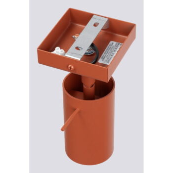 Nástenné svietidlo v tehlovej farbe Etna – Nice Lamps – Obrázok 6