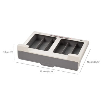 Sivý stojan na kapsule CupboardStore – Joseph Joseph – Obrázok 6