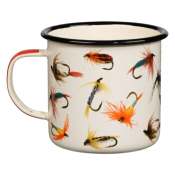 Smaltovaný hrnček 0.5 l Fly Fishing – Gentlemen's Hardware – Obrázok 2