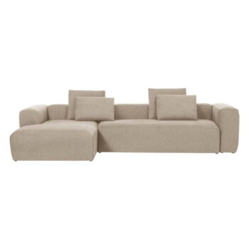 Béžová rohová pohovka (ľavý roh) Blok – Kave Home - Image 5